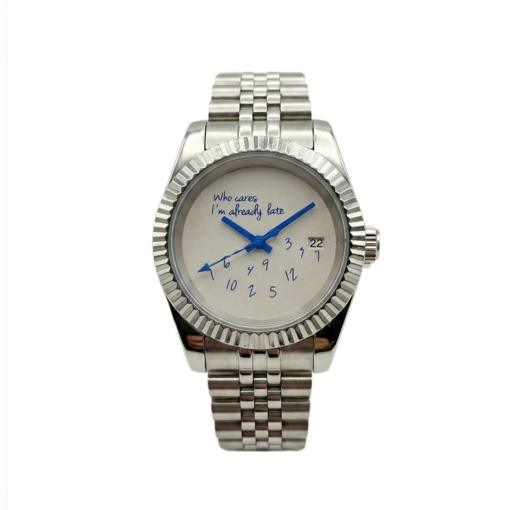 Seiko Datejust Who Cares I'm Already Late